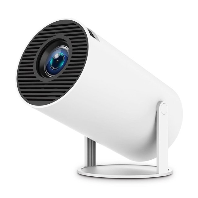 Chok Ultra HD 4K Mini Projector - 10000 Lumens LED with 720P WiFi and Bluetooth for Portable Home Theater