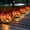 Gradient red, variant on Globe Lights Outdoor Waterproof-Solar Balls Garden-Cracked Glass Ball Solar Lights Outdoor-Solar Orbs Outside-Outdoor Decorations Patio & Yard Lawn Backyard Decor