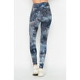 thumbnail image 2 of Buttery Smooth Tie Dye High Waisted Leggings Black L/XL, 2 of 2
