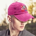 thumbnail image 7 of Cup26 Hats U.S.A CAN MEX 2026 Host Country Soccer Hat for Mens Fashion Washed Pink, 7 of 7