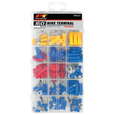 Performance Tool W5213 160 pc Wire Terminal Assortment