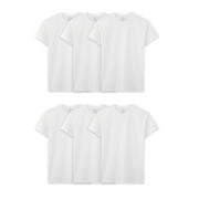 Fruit of the Loom Men's White Crew Undershirts, 6 Pack, Sizes S-3XL