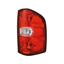 Right Tail Light Assembly - Compatible with 2007 - 2010, 2012 - 2013 Chevy Silverado 1500 2008 2009