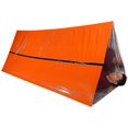 thumbnail image 2 of Tienda de refugio de supervivencia de emergencia, tienda de supervivencia militar plegable, manta de supervivencia de emergencia, tienda de campaña, saco de dormir Feliz Sencillez, 2 of 5