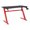 Red, variant on Ghost Battlestation Gaming Desk in Matte Black Top and Red Legs