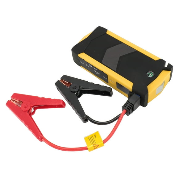 1000A Peak Portable Car  Starter, Up to 7.0L Gas or 5.5L Engine,  Starter Battery Pack 12V Battery  Starters with LED Light, 15000mAh, USB QC3.0