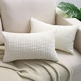 thumbnail image 5 of Dinheiro Fundas de Almohada Decorativas, Juego de 2 Fundas de Almohada Lumbares de Pana Suave, Funda de cojín para decoración del hogar para sofá, Cama, sofá, Dormitorio, Coche, 5 of 5