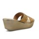 thumbnail image 3 of Sandalias con plataformas Color Oro Para Mujer De RBCOLLECTION, 3 of 3