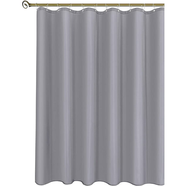 Fabric Shower Stall Curtain Liners, 48 Inch Length Curtains
