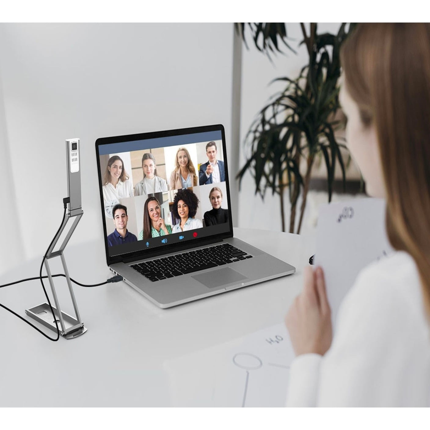 Adesso 4K 11-Megapixel Dual Mode Document Camera and Webcam (CYBERTRACK830)