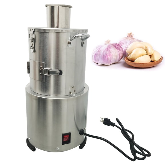 110V Commercial Garlic Peeling Machine Electric Stainless Steel Garlic Peeler Output 20-35KG/H