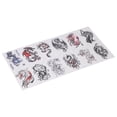 thumbnail image 1 of LYUMO Fake ,Arm Sticker,12 Sheets Temporary Stickers Waterproof Fake Arm Chest Shoulder Body Sticker For Women Men, 1 of 8