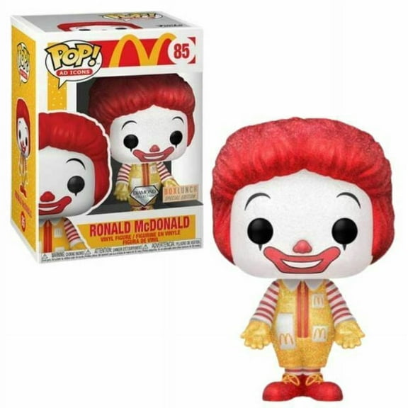 Funko POP! Ad Icons McDonald's Ronald McDonald #85 [Diamond Glitter] Exclusive