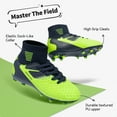 thumbnail image 3 of DREAM PAIRS Boys Girls Soccer Football Cleats Shoes(Toddler/Little Kid/Big Kid), 3 of 5