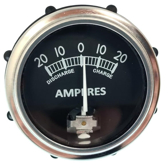 Universal Ammeter (Amp) Gauge (20-0-20)