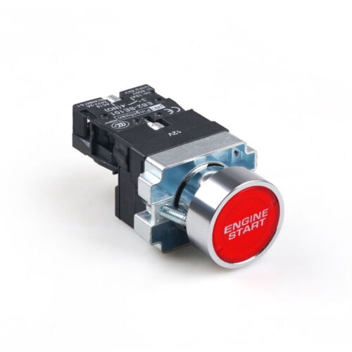 For 12V 10A LED Racing Engine Power Start Ignition Starter Push Button Switch