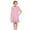 Pink, variant on Shldybc Girls Swim Cover Up Kids Swimsuit Coverup Kids Zip-Up Beach Pool Bathing Suit Robe with PocketsSummer Savings Clearance