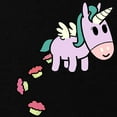 thumbnail image 3 of CafePress - Unicorncakes3 T Shirt - Dark T-Shirt Kids XS-XL, 3 of 4