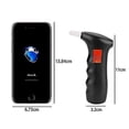 thumbnail image 4 of Alcohol Breathalyzer Tester,professional Portable Semiconductor Digital, 4 of 5