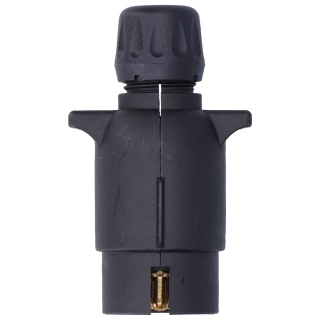 Adaptador de remolque de 7 pines, cómodo de usar Conector de remolque Estándares originales para luces de freno para luces antiniebla para luces indic,Conector de remolque Adaptador de cableado de rem Higoodz Accesorio de coche