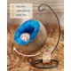 thumbnail image 4 of Guinea Pig Bed, Hamster Hideout, Guinea Pigs Accessories, Guinea Pigs Toys, Large Coconut Shell Hamster Bed House with Warm Pad Hideaway for Rabbit Gu, 4 of 4