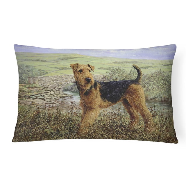 Almohada decorativa Caroline's Treasures Airedale Terrier