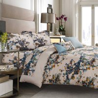 Tribeca Living Casablanca 300TC Egyptian Cotton Sateen 5-Piece Duvet Set