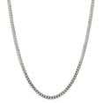 thumbnail image 1 of 925 Sterling Silver 4.5mm Close Link Flat Curb Chain 22 Inch, 1 of 5