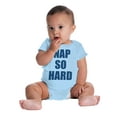 thumbnail image 4 of Nap So Hard Funny Rap Hip Hop Baby Romper Boys or Girls Infant Baby Brisco Brands 24M, 4 of 6