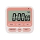 thumbnail image 1 of Temporizador Digital Inteprter Pantalla Grande ABS Rosa, 1 of 6