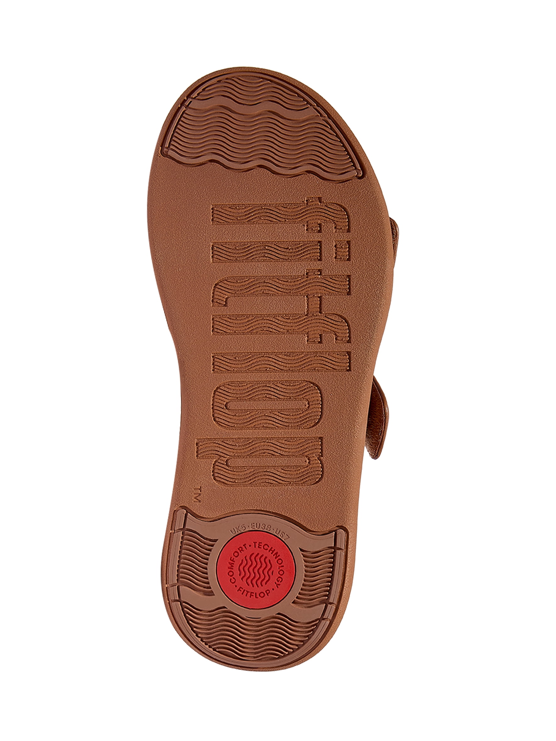 Fitflop Women's F-Mode Go Adjustable Flatform Two-Bar Slides