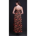 thumbnail image 4 of Bimba Floral Printed Adjustable Spaghetti Strap Long Maxi Dress Summer Beachwear-XXX-Large, 4 of 6