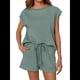 thumbnail image 2 of Conjuntos de 2 Piezas para Mujer Casual Verano Verde Pavo Real M, 2 of 8
