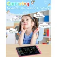 thumbnail image 3 of Lcd Writing Tablet For Kids, 8.5 Inch, Blue And Pink, 3 of 6