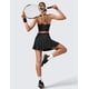 thumbnail image 5 of Falda CRZ YOGA Deportiva Plisada de Cintura Alta para Tenis y Golf Negra XL, 5 of 8