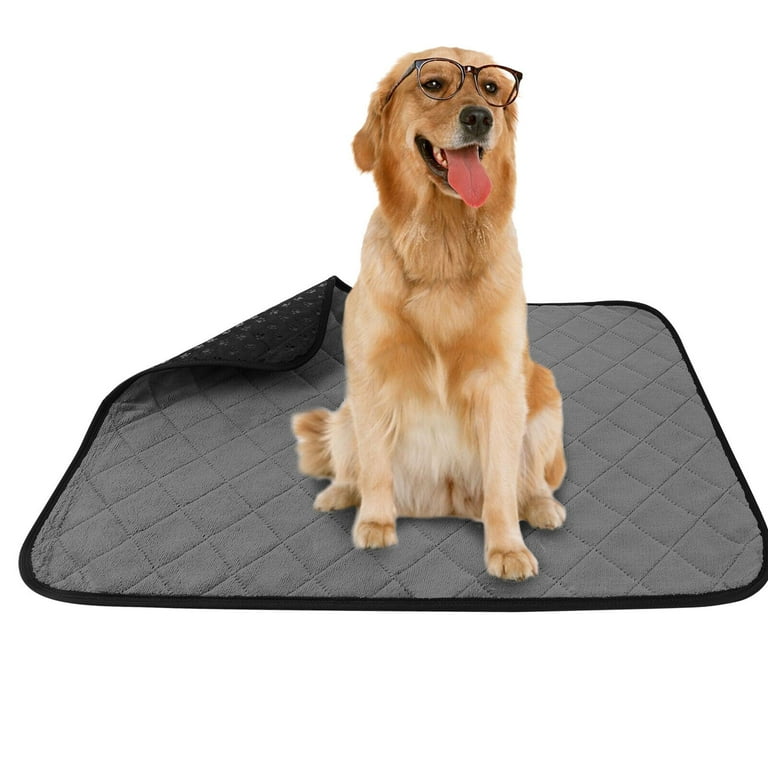 2PCS Waterproof PEE Washable Dog Training Pad Training Mat for