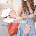 thumbnail image 3 of Allytechgroup Wallet Case for Apple iPhone 11 Pro,  Retro [1 Zipper Pocket + 6 Cards Slots] Hand Wrist Shoulder Strap Stand Shockproof iPhone 11 Pro Cover Case for Girls Women, Rosegold, 3 of 9