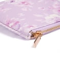 thumbnail image 5 of Hi Peach Layne, Mother's Day Gift, Purple Floral Large Zipper Pouch, 5 of 8