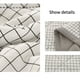 thumbnail image 5 of Manta refrescante de edredón 98% algodón fino y ligero para verano | Cama suave y helada transpirable, que absorbe la humedad, azul/rojo/caqui/verde, 78"x59" – lavable a máquina, 5 of 6