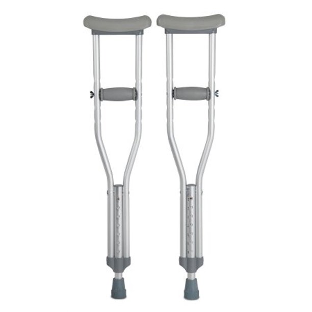 McKesson PushButton Aluminum Child Crutches