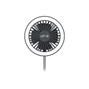 Veho 3-in-1 Desktop Station with WLS Smartphone Charger, Fan, and LED Light (UF2)