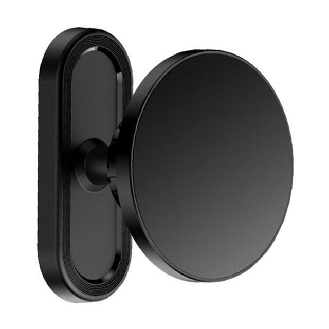 Universal Magnetic Phone Holder with 360 Rotation and N52 Magnet - Black