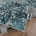 thumbnail image 3 of Wonnitar Washable Rug,  Vintage 4x6 Rug Runner for Hallways Non-Slip, Traditional Non-Shedding Entryway Mat Soft Carpet for Bathroom Foyer Bedroom, 3 of 8