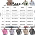 thumbnail image 3 of Mens Fuzzy Sherpa Jacket Fleece Long Sleeve Full-Zip Hooded Shirt Winter Warm Fall Jacket Coats with Pockets, 3 of 6