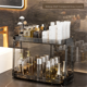 thumbnail image 3 of Estante de Almacenamiento de Escritorio, Dormitorio DoméStico, Almacenamiento de CosméTicos, BañO, Cocina, Estante de Almacenamiento Transparente de Doble Capa,B, 3 of 5