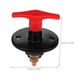 thumbnail image 2 of FOLOYORI Interruptor De Corte Para Batería Con Instalación Sencilla Compatible Con Vehículos Y Embarcaciones, 2 of 8
