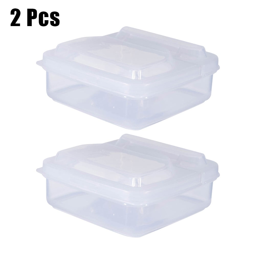 1PCS Butter Cheese Storage Box Portable Refrigerator Fruit