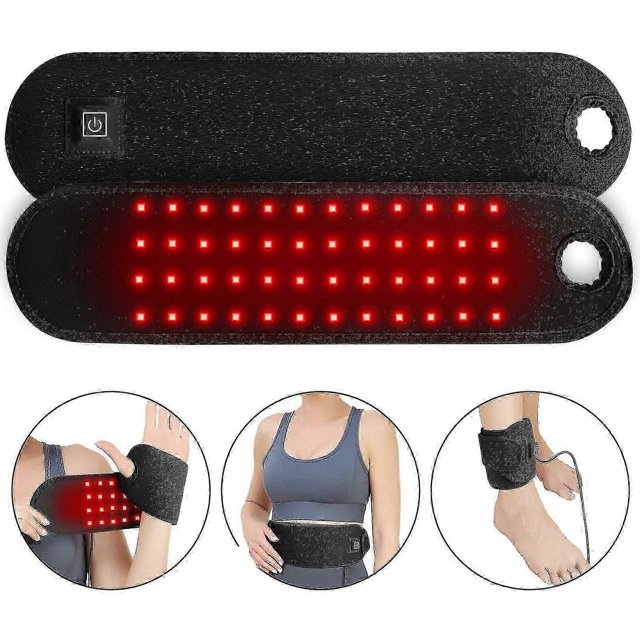660nm Red & 850nm Near Infrared Light Therapy Wrist Belt For Pain Relief