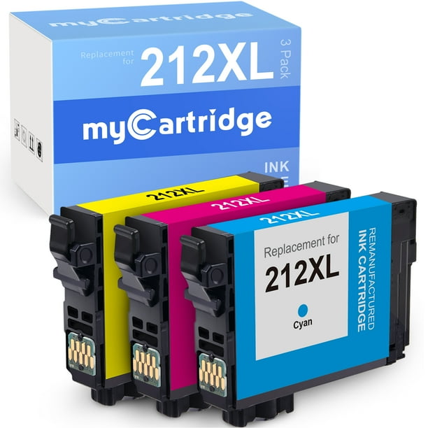 212XL Color Ink Cartridge for Epson T212XL 212 XL with Epson Expression