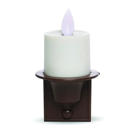 

3 in. Matchless Darice Unscented Scent Nightlight Flameless Flickering Candle White - Pack of 4